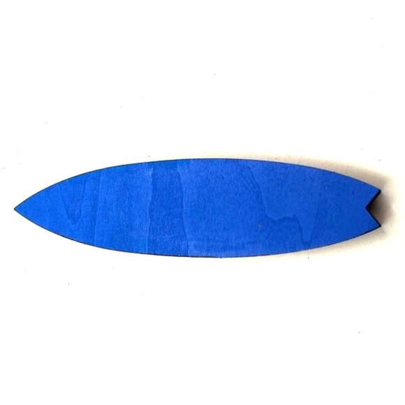 3D Laser cut multi-layered Surfboard magnet - Picture 2 of 3